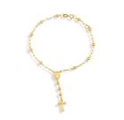 Pulseira em Ouro 18K Terço de mão