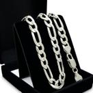 Pulseira Em Prata 925 Legítima 3x1 Grumet Maciça Masculina
