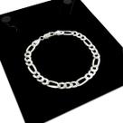 Pulseira Em Prata 925 Legítima 3x1 Grumet Maciça Masculina