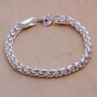 Pulseira em Prata 925 Trançada Clássica esterlina