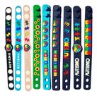 Pulseira Emborrachada Autismo 10un Barato Atacado Clinica