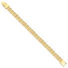 Pulseira Encaixada Lisa Radhau Folheada A Ouro 18k