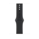 Pulseira esportiva Apple Watch Band preta 46 mm XL para 195-245 mm