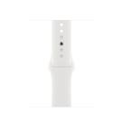 Pulseira esportiva Apple Watch branca 41 mm S/M
