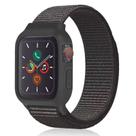 Pulseira esportiva de nylon para Apple Watch com estojo de 42 mm (Série 10) preta