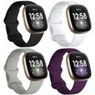Pulseira esportiva de reposição Dirrelo para Fitbit Versa 3/Sense Pulseira esportiva de reposição Dirrelo para Fitbit Versa 3/Sense