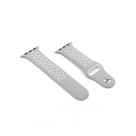 Pulseira Esportiva Silicone Cinza p/ Apple Watch Sport 38/40