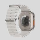 Pulseira esportiva Trail Loop de nylon macio para Apple Watch Ultra 2/Ultra de 49 mm, séries 10 de 46 mm, 9, 8, SE 2, 7,