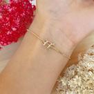Pulseira Fé Folheado a Ouro 18k