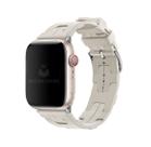 Pulseira Fecho Single Tour Silicone Compatível com Apple Watch