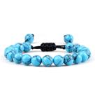 Pulseira feita à mão com pérola de ágata cinza para homens Pulseira feita à mão com pérola de ágata cinza para homens