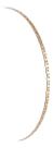 Pulseira Fem. Piastrine 18 Cm Ouro 18k 750. Legítimo! Estilo Amarelo 0 Cm 18 Cm