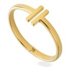 Pulseira Feminina Bracelete Encaixe Semijoia Banhado a Ouro