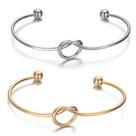 Pulseira Feminina Bracelete Nó Coração Casamento Kit 2 Peças Pulseira Feminina Bracelete Nó Coração Casamento Kit 2 Peças