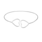 Pulseira Feminina Bracelete Prata 925 Love Coração Jóia kit