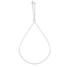 Pulseira Feminina Bracelete Riviera Pedras Cravejadas Em Prata 925