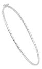Pulseira Feminina Bracelete Torcido Em Prata 925