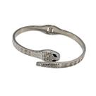 Pulseira Feminina Cobra Bracelete Elegantes Aço Inox Brilhante Pulseira Feminina Cobra Bracelete Elegantes Aço Inox Brilhante