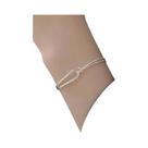 Pulseira Feminina De Prata Esterlina 925 Com Contas Geométricas, Joia De Mão Simples E Elegante Para