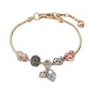 Pulseira Feminina Em Formato De Coração Com Árvore Da Vida, Tendência Da Moda, Corrente De Cobre,
