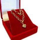Pulseira Feminina Em Ouro 18k com Coração Berloque Pingente Bracelete Pulseira Feminina Em Ouro 18k com Coração Berloque Pingente Bracelete