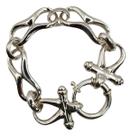 Pulseira Feminina Em Prata 925 Elo De Cadeado E Fecho Boia Prateado 52.1 Cm 20 Cm Pulseira Feminina Em Prata 925 Elo De Cadeado E Fecho Boia Prateado 52.1 Cm 20 Cm