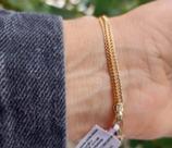 Pulseira feminina foleada
