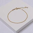 Pulseira Feminina Folheada a Ouro com Chapinhas