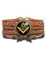 Pulseira Feminina Maçonaria G dos Maçons Ajustável