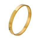 Pulseira Feminina Minimalista de Aço Inoxidável (4/6/8mm) - Presente de Luxo