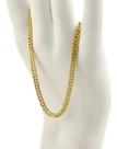 Pulseira Feminina Ouro 18k 750 Grumet Dupla 3.5 18 Cm Linda