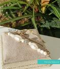 Pulseira Feminina Pérola Natural Semi-joia