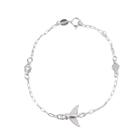 Pulseira Feminina Prata 925 Espirito Santo Religiosa Fé Pulseira Feminina Prata 925 Espirito Santo Religiosa Fé