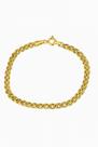 Pulseira Feminina Romana Dupla Ouro 18k - 3.99