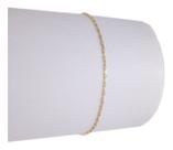 Pulseira Feminina Tijolinho 16 Cm Ouro 18k 750 Certificado G 0 Cm