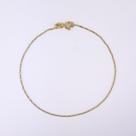 Pulseira Feminina Tijolinho 16 Cm Ouro 18k 750 Certificado G