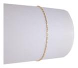Pulseira Feminina Tijolinho 18 Cm Ouro 18k 750 Certificado G