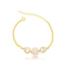 Pulseira Festa com Flores Banahda a Ouro 18k