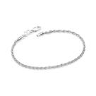 Pulseira fio baiano de prata maciça 925 850079 Rommanel Cor:PrataDiametro:18 Pulseira fio baiano de prata maciça 925 850079 Rommanel Cor:PrataDiametro:18