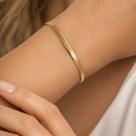 Pulseira Fita Laminada Dourada Feminina 2,5mm Aço Inox Pulseira Fita Laminada Dourada Feminina 2,5mm Aço Inox