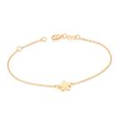 Pulseira flor folheada a ouro 552043 Rommanel