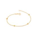 Pulseira folheada a ouro com globos 550488 Rommanel Pulseira folheada a ouro com globos 550488 Rommanel