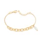 Pulseira folheada a ouro com pérola PÉROLA 552030 Rommanel