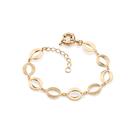Pulseira folheada a ouro formada por elos 551026 Rommanel