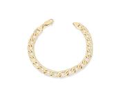 Pulseira folheada a ouro formada por elos 551029 Rommanel