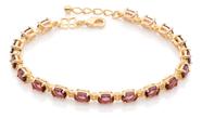 Pulseira Formada Por 18 Cristais Ovais De 4, 552102 Pulseira Formada Por 18 Cristais Ovais De 4, 552102