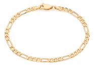 Pulseira Formada Por Corrente Elo 3x1 Fio 0, 552088 Pulseira Formada Por Corrente Elo 3x1 Fio 0, 552088