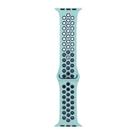 Pulseira Furos ML Turquesa/Azul Compatível Apple Watch 40mm Pulseira Furos ML Turquesa/Azul Compatível Apple Watch 40mm