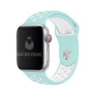Pulseira Furos SM Turquesa/BR Compatível Apple Watch 44mm Pulseira Furos SM Turquesa/BR Compatível Apple Watch 44mm
