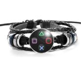 Pulseira Gamer Botões do Joystick ou Controle de Vídeo Game Unissex e Ajustável